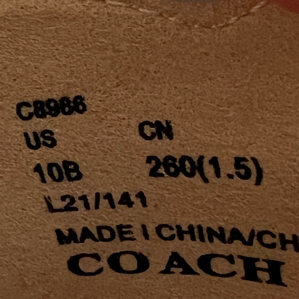 COACH DILLON Lilac/Light Pink Espadrille Sandals - Picture 6 of 8